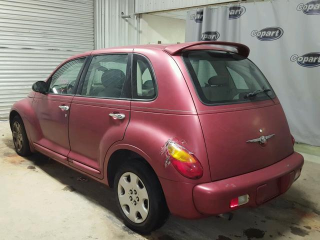 3C4FY48B14T237606 - 2004 CHRYSLER PT CRUISER BURGUNDY photo 3