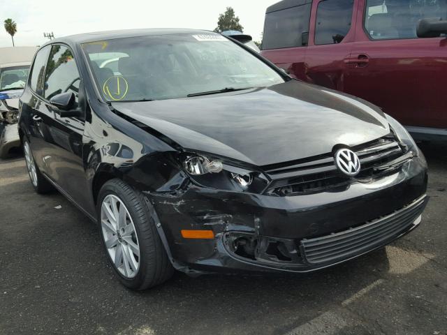 WVWBB7AJ9CW213078 - 2012 VOLKSWAGEN GOLF 黑色 照片 1