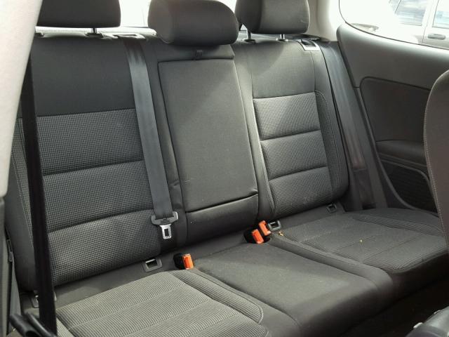 WVWBB7AJ9CW213078 - 2012 VOLKSWAGEN GOLF 黑色 照片 6