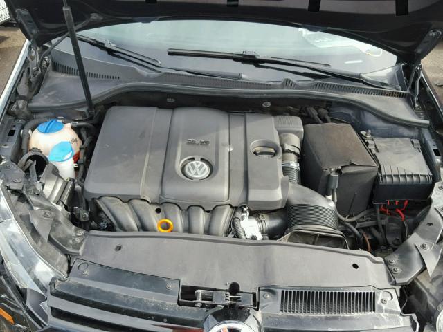 WVWBB7AJ9CW213078 - 2012 VOLKSWAGEN GOLF 黑色 照片 7