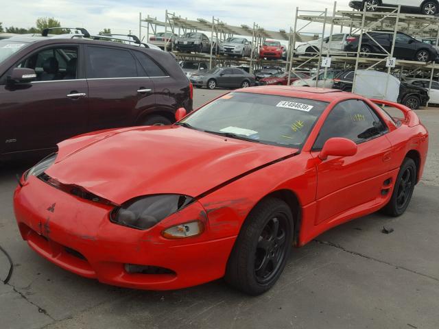 JA3AM84J6WY001236 - 1998 MITSUBISHI 3000 GT SL RED photo 2