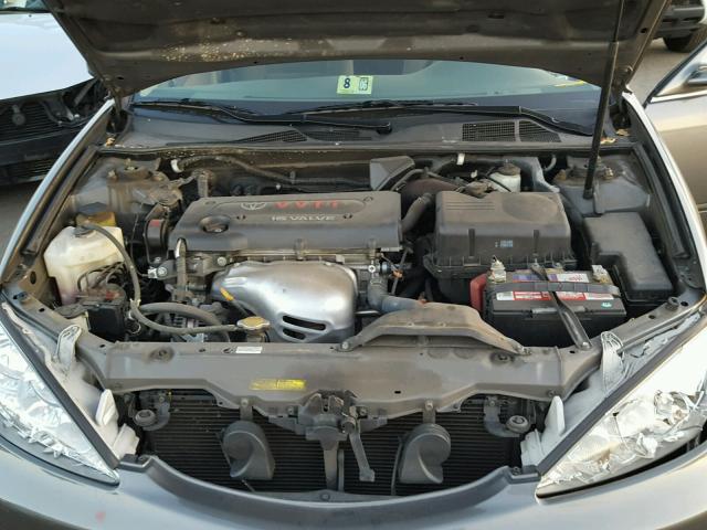 4T1BE30K06U651302 - 2006 TOYOTA CAMRY LE GRAY photo 7