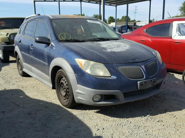 5Y2SL65806Z423666 - 2006 PONTIAC VIBE BLUE photo 1