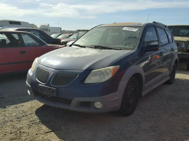 5Y2SL65806Z423666 - 2006 PONTIAC VIBE BLUE photo 2