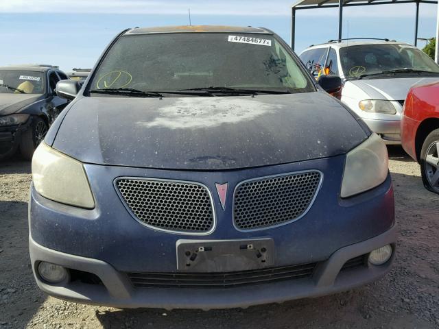 5Y2SL65806Z423666 - 2006 PONTIAC VIBE BLUE photo 9