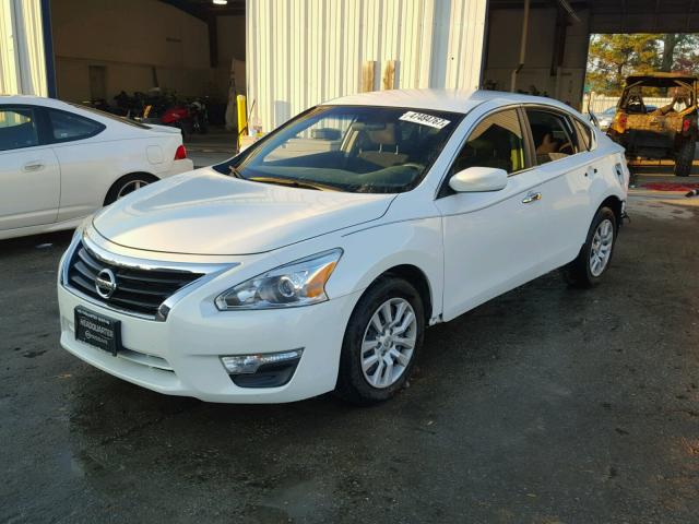 1N4AL3APXEN217242 - 2014 NISSAN ALTIMA 2.5 WHITE photo 2