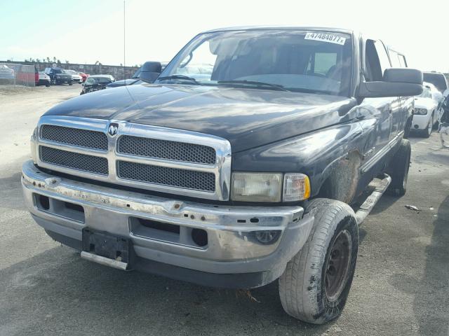 1B7KF23Z81J548630 - 2001 DODGE RAM 2500 BLACK photo 2