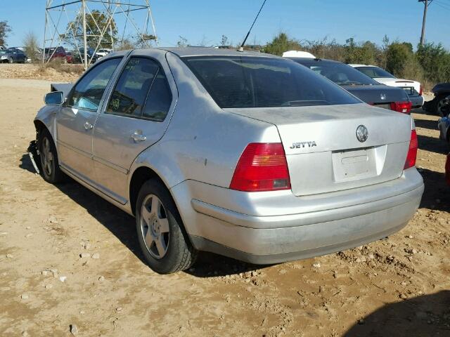 3VWSC29M8XM100336 - 1999 VOLKSWAGEN JETTA GLS SILVER photo 3