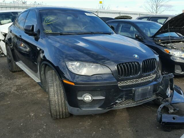 5UXFG43518LJ35419 - 2008 BMW X6 XDRIVE3 BLACK photo 1