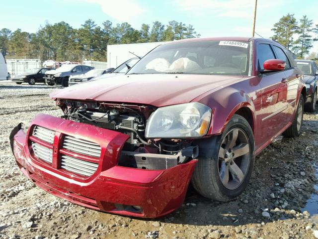 2D4FV47V66H157205 - 2006 DODGE MAGNUM SXT MAROON photo 2