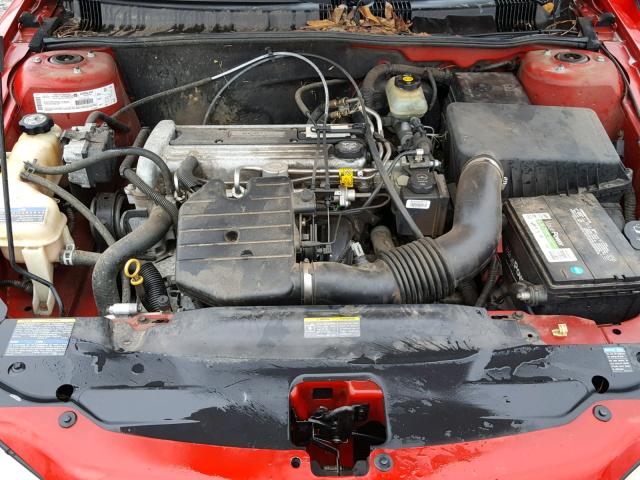 1G2NF52F42C299436 - 2002 PONTIAC GRAND AM S RED photo 7