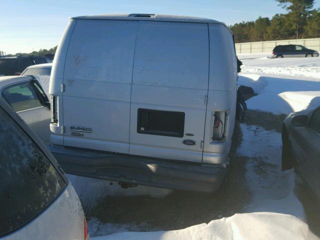 1FTNE24W17DA14641 - 2007 FORD ECONOLINE SILVER photo 4