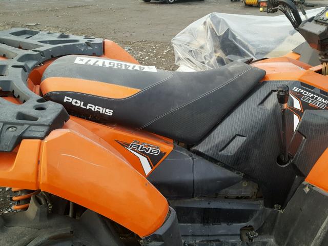 4XAZN8EA2CA380716 - 2012 POLARIS SPORTSMAN ORANGE photo 5