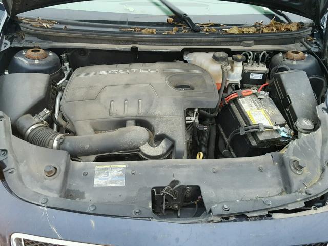 1G1ZG57B794223836 - 2009 CHEVROLET MALIBU LS BLUE photo 7