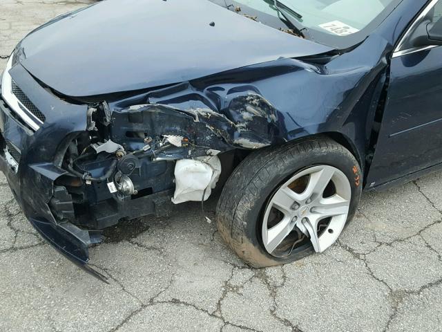 1G1ZG57B794223836 - 2009 CHEVROLET MALIBU LS BLUE photo 9