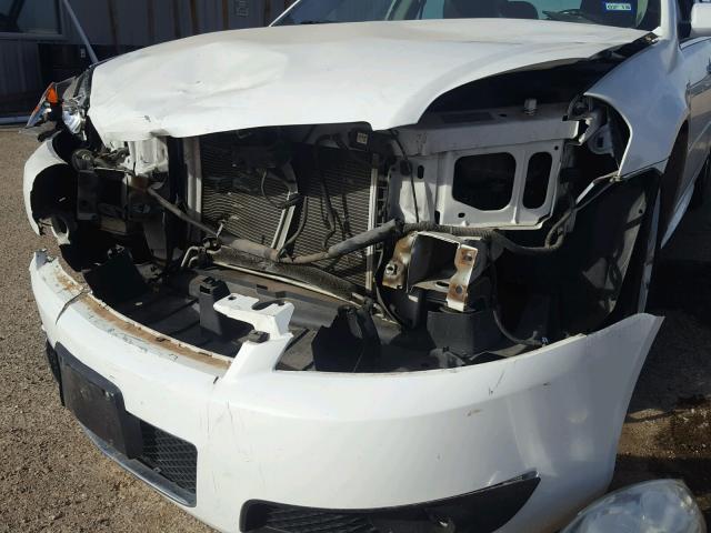 2G1WC5E30D1232764 - 2013 CHEVROLET IMPALA LTZ WHITE photo 9