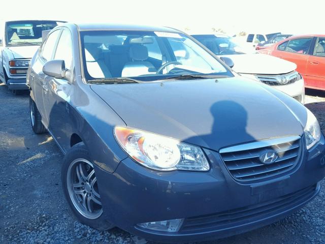 KMHDU46D88U302403 - 2008 HYUNDAI ELANTRA GL GRAY photo 1