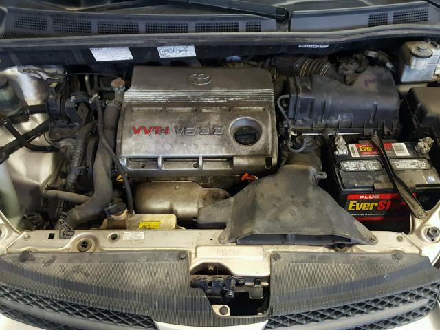 5TDZA23C55S322837 - 2005 TOYOTA SIENNA CE SILVER photo 7