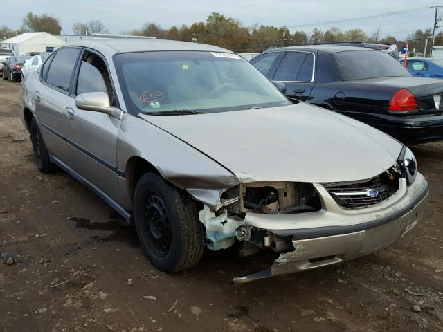 2G1WF52E439322111 - 2003 CHEVROLET IMPALA BEIGE photo 1