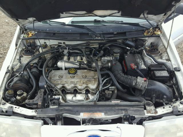 3FASP13J5SR149270 - 1995 FORD ESCORT LX WHITE photo 7