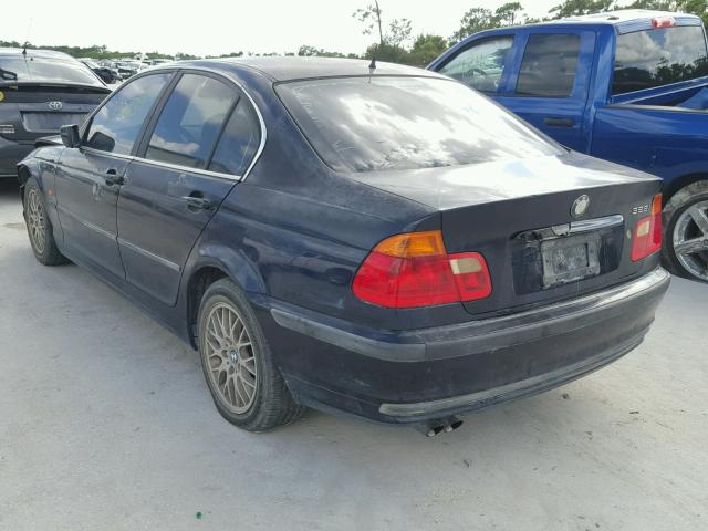 WBAAM533XXFR07189 - 1999 BMW 328I AUTOM BLUE photo 3