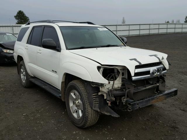 JTEBT14R150057163 - 2005 TOYOTA 4RUNNER SR WHITE photo 1