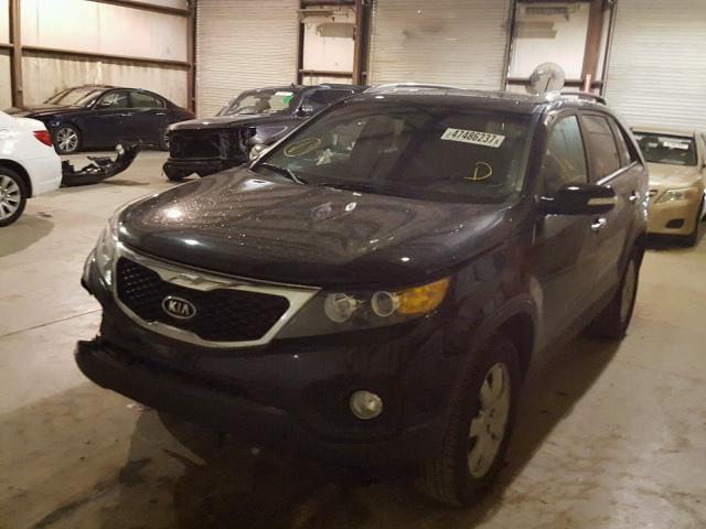 5XYKT3A62CG231582 - 2012 KIA SORENTO BA BLACK photo 2