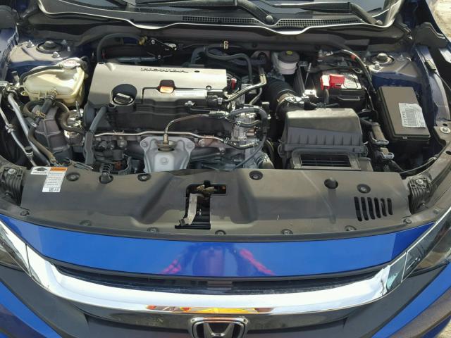 2HGFC2F51HH519633 - 2017 HONDA CIVIC LX BLUE photo 7