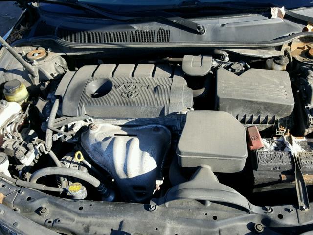 4T1BF3EK3BU201143 - 2011 TOYOTA CAMRY BASE BLACK photo 7