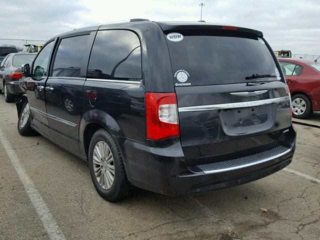 2C4RC1GG6DR569227 - 2013 CHRYSLER TOWN & COU BLACK photo 3