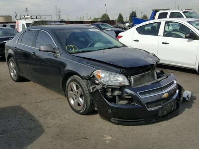 1G1ZB5EB1AF211580 - 2010 CHEVROLET MALIBU LS შავი ფოტო 1
