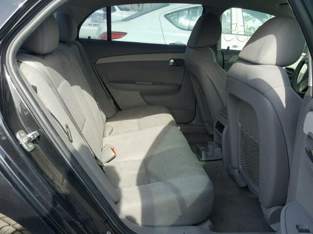 1G1ZB5EB1AF211580 - 2010 CHEVROLET MALIBU LS შავი ფოტო 6