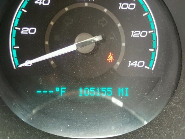 1G1ZB5EB1AF211580 - 2010 CHEVROLET MALIBU LS შავი ფოტო 8