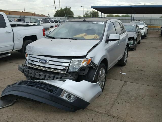 2FMDK3KC5ABA84638 - 2010 FORD EDGE LIMIT GRAY photo 2