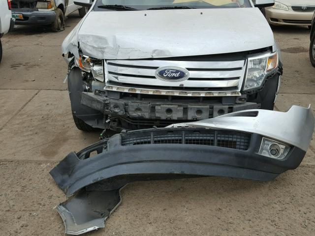 2FMDK3KC5ABA84638 - 2010 FORD EDGE LIMIT GRAY photo 9