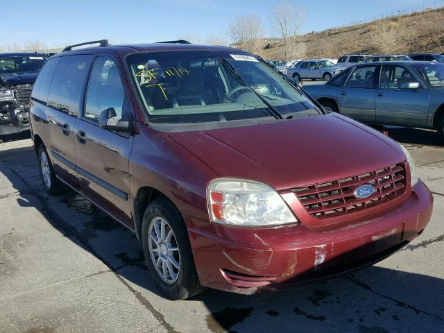 2FMZA51626BA02517 - 2006 FORD FREESTAR S MAROON photo 1