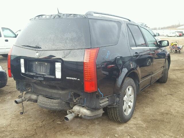 1GYEE437780203254 - 2008 CADILLAC SRX BLACK photo 4