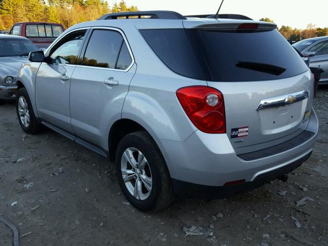 2GNFLFEK3E6376485 - 2014 CHEVROLET EQUINOX LT SILVER photo 3