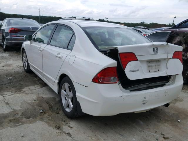 2HGFA16968H325053 - 2008 HONDA CIVIC EXL 白色 照片 3