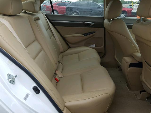 2HGFA16968H325053 - 2008 HONDA CIVIC EXL 白色 照片 6