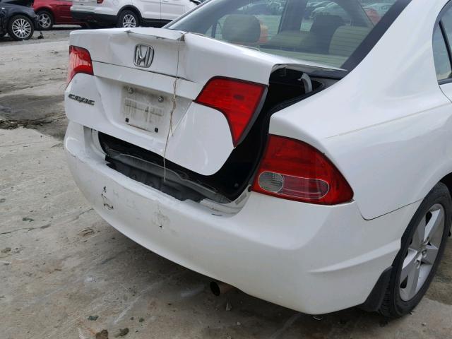 2HGFA16968H325053 - 2008 HONDA CIVIC EXL 白色 照片 9