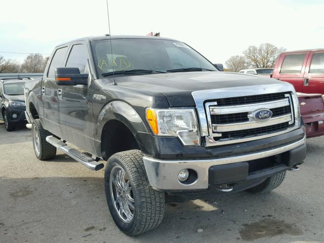 1FTFW1EF2DKE50805 - 2013 FORD F150 SUPER BLACK photo 1