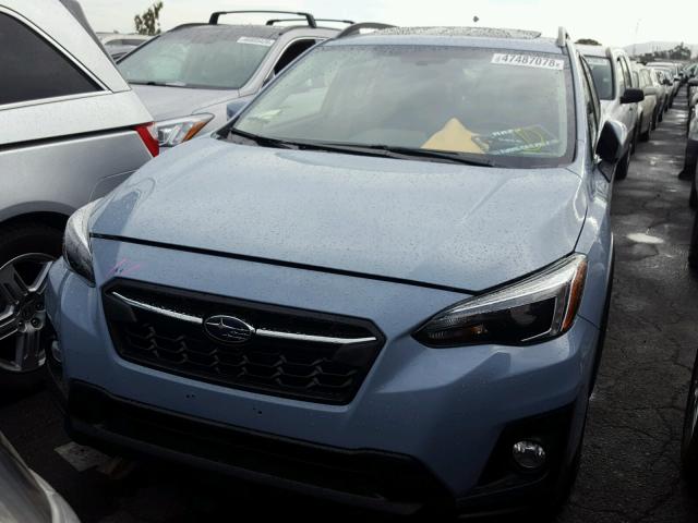 JF2GTAMC0JH313148 - 2018 SUBARU CROSSTREK TEAL photo 2