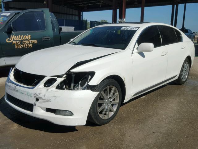 JTHBH96S865034597 - 2006 LEXUS GS GENERAT WHITE photo 2