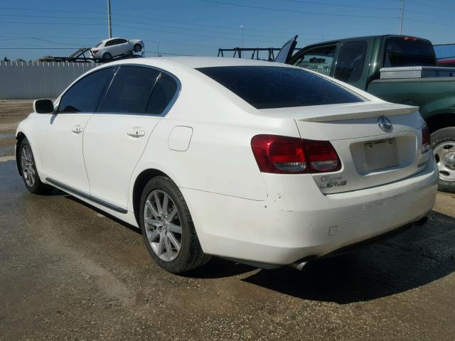 JTHBH96S865034597 - 2006 LEXUS GS GENERAT WHITE photo 3