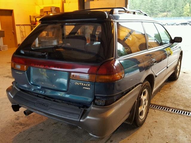 4S3BG6854W7629560 - 1998 SUBARU LEGACY 30T GREEN photo 4