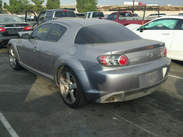 JM1FE173340129163 - 2004 MAZDA RX8 GRAY photo 3