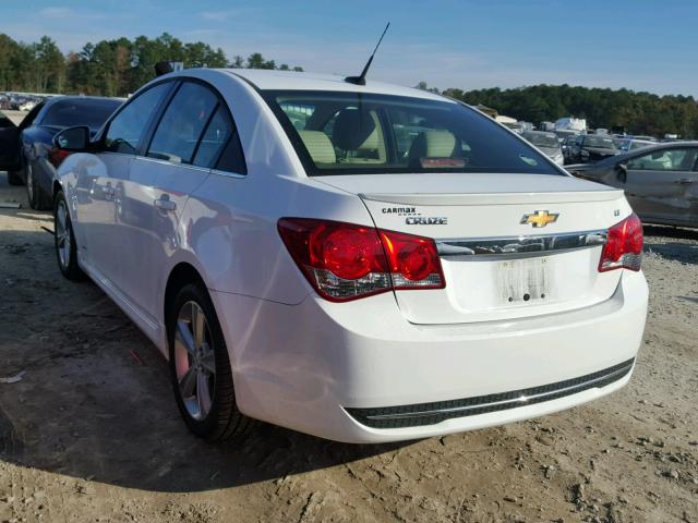 1G1PG5SC4C7312731 - 2012 CHEVROLET CRUZE LT WHITE photo 3