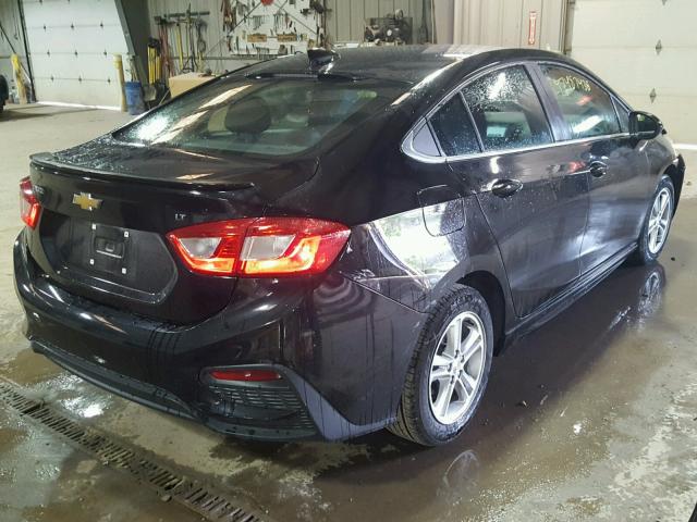 1G1BE5SM3G7254299 - 2016 CHEVROLET CRUZE LT BLACK photo 4