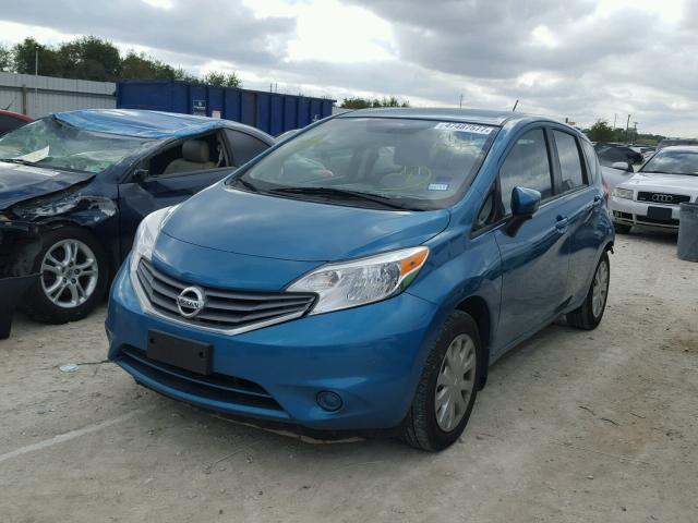 3N1CE2CP0FL421055 - 2015 NISSAN VERSA NOTE GREEN photo 2